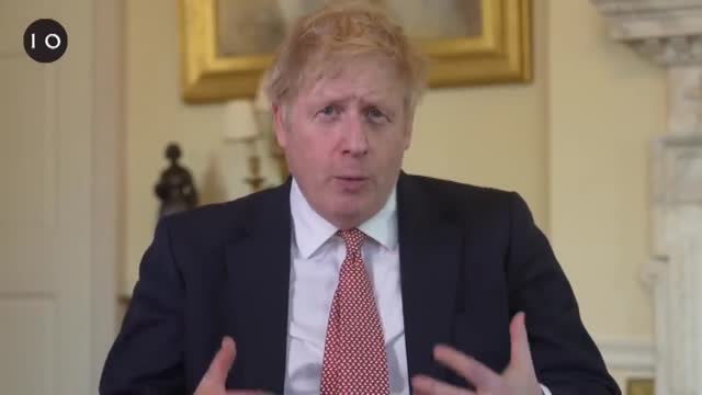 Boris Johnson se dirige al país para anunciar que ya le han dado el alta