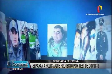 Policías hablan sobre su situación sanitaria en medio de la pandemia de Covid-19