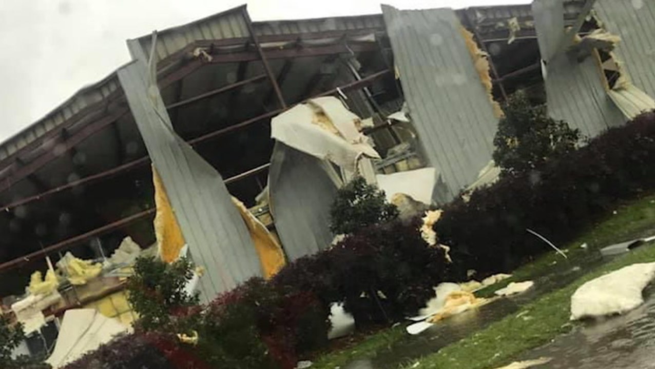 Tornado leaves town devastated