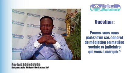 Interview Parfait SOUNOUVOU - Médiation sociale et judiciaire