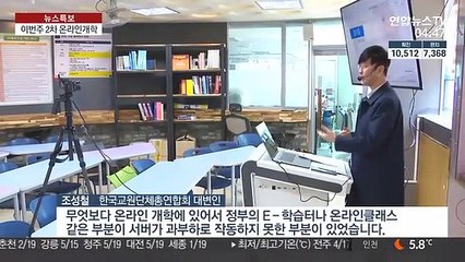 초 1~3학년 이외 모든 학생 16일부터 원격수업