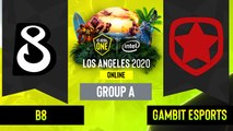 Dota2 - Gambit Esports vs. B8  - Game 1 - Group A - EUCIS - ESL One Los Angeles