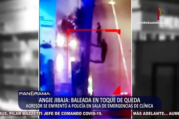 Angie Jibaja: Baleada en toque de queda