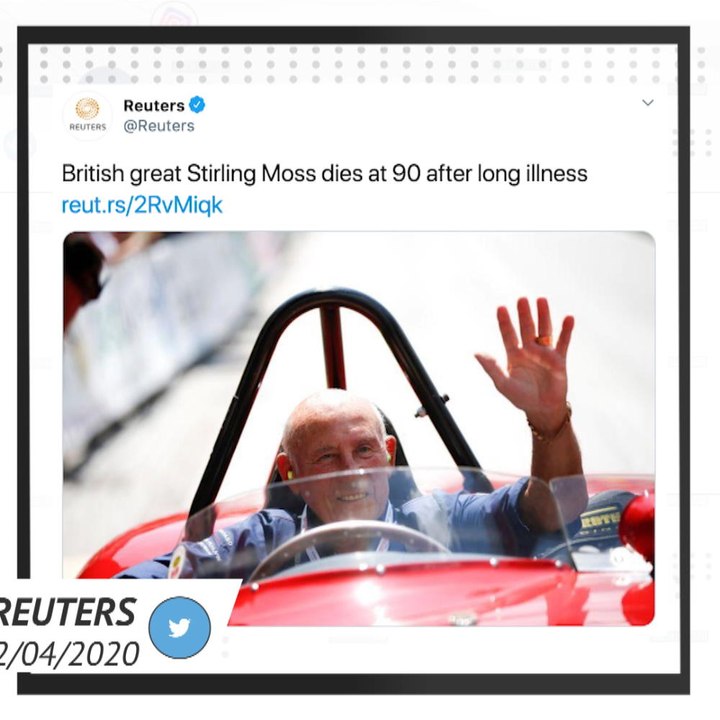 Socialeyesed - World mourns F1 legend Stirling Moss' death