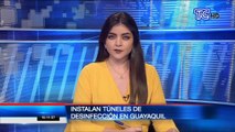 Más de 50 túneles de desinfección se instalaron en Guayaquil