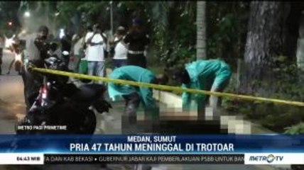 Pengendara Motor Mendadak Meninggal di Jalan