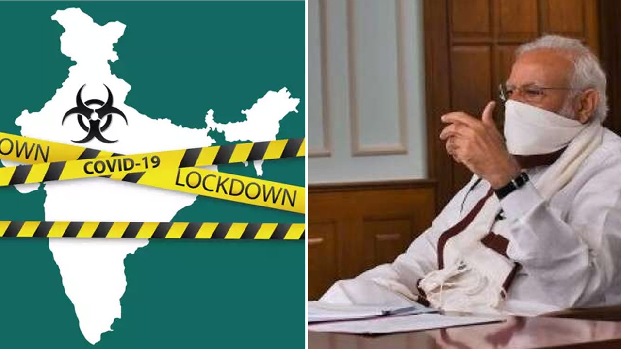 Coronavirus Lockdown: Smart Lockdown With Red,...