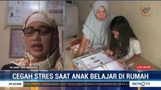 Cegah Stres Saat Anak Belajar di Rumah