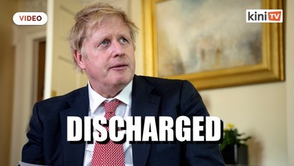 UK Prime Minister Boris Johnson discharged from hospital