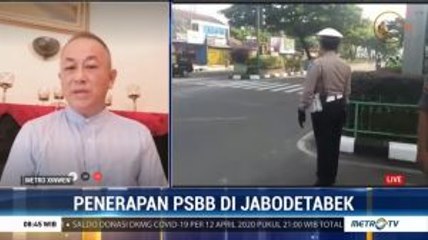 Penerapan PSBB di Jabodetabek