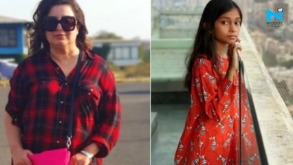 Farah Khan's daughter Anya raises Rs 70,000 to feed stray animals