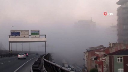 İstanbul'da sabah saatlerinde sis etkili oldu