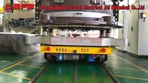 Product Handling Motorized Railway Trolley/1-500 Ton Heavy Duty Transfer Rail Cart