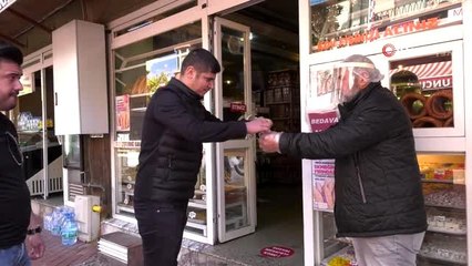 Askıda ekmekten sonra askıda maske uygulaması