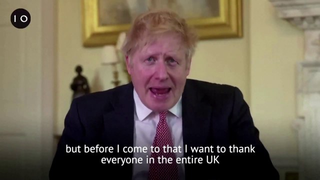 Boris Johnson says medics saved his life