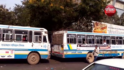 Jaipur Low Floor Bus में Corona Virus का 'Denger'