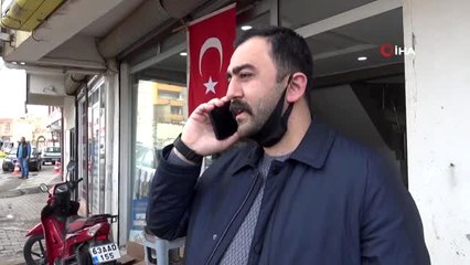 Kavga ihbarına gelen polislere alkışlı kutlama