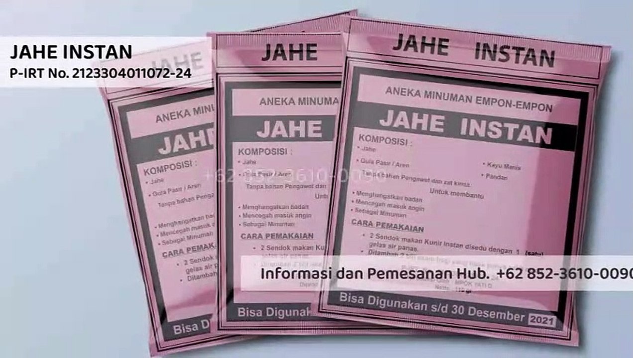 TERLARIS!!! +62 852-3610-0090 | Jahe Bubuk Sehat