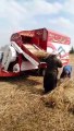 Amazing  technology Wheat Harvest Machine