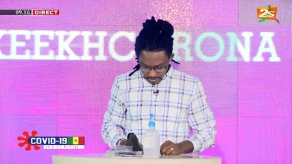 2STVLIVE SENSIBILISATION COVID-19  DU 13 AVRIL 2020 AVEC PAPE SIDY FALL