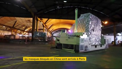 Coronavirus : 16 millions de masques sont arrivés à Paris