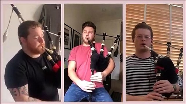 Hallelujah lockdown video featuring Chris Judge with Soul Nation choir and Red Hot Chilli Pipers