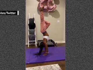 Coronavirus - L'incroyable challenge de Simone Biles