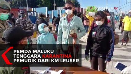 Pemda Maluku Tenggara Karantina Pemudik dari KM Leuser