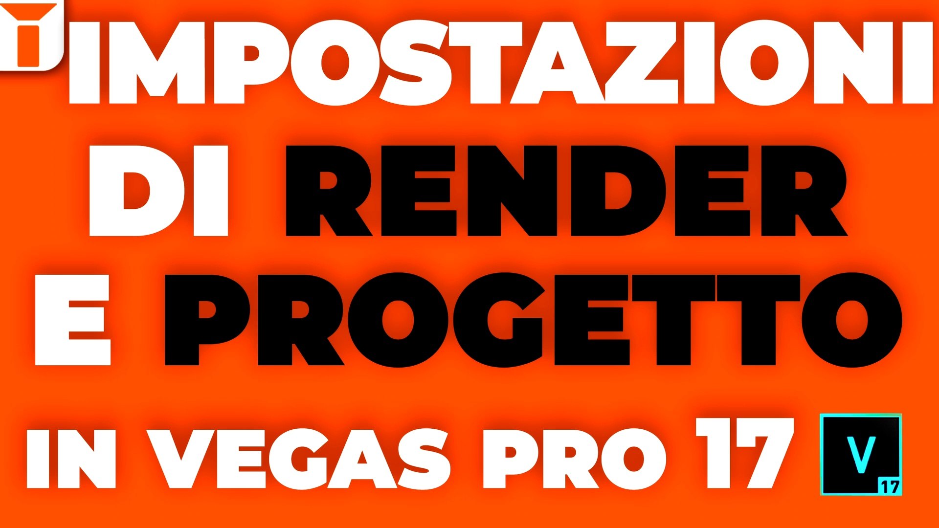 Migliori Impostazioni di RENDER e di PROGETTO in Vegas Pro! - Video  Dailymotion
