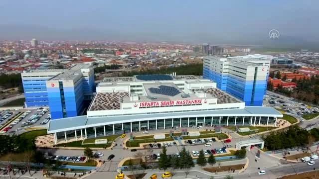 Isparta Şehir Hastanesi, Kovid-19 salgınıyla mücadeleye katkı veriyor