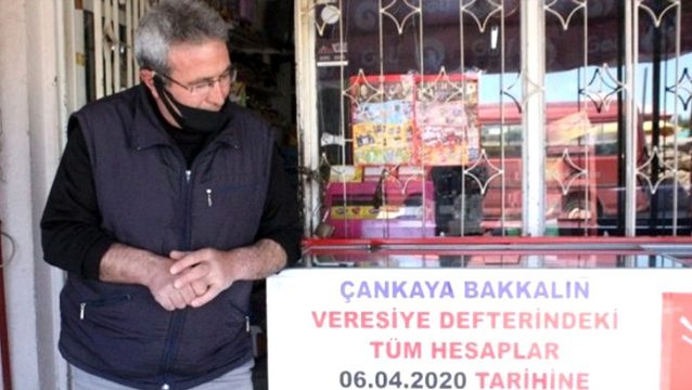 Gizemli hayırsever bu defa Uşak'ta ortaya çıktı! 10 bin liralık veresiye borcunu ödedi