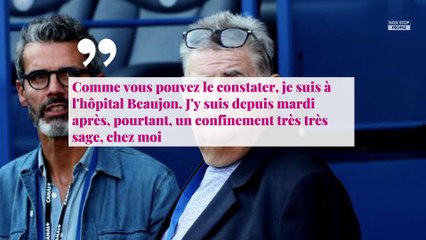Pierre Ménès atteint du coronavirus et hospitalisé, il donne de ses nouvelles