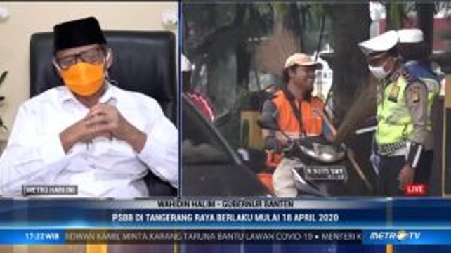 Bansos PSBB di Banten Berupa Uang Tunai
