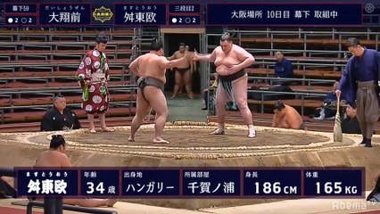 Daishokaku vs Marusho - Haru 2020, Sandanme - Day 10