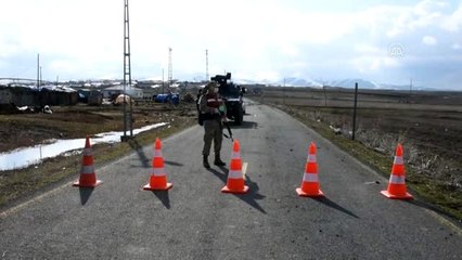 Bir köy Kovid-19 tedbirleri kapsamında karantinaya alındı - KARS