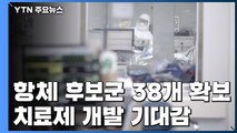 코로나19 항체치료제 후보물질 38개 확인...치료제 개발 기대감 / YTN