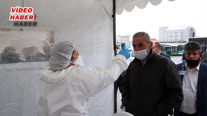 (13 Nisan 2020) KORONA VİRÜS TESTİ POZİTİF ÇIKAN HALK OTOBÜSÜ ŞOFÖRLERİ 14 GÜN KARANTİNAYA ALINACAK
