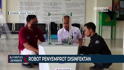 Robot Penyemprot Disinfektan di Tengah Pandemi Covid-19