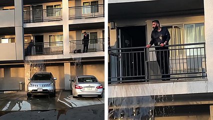 Il tente de se suicider en inondant sa chambre d'hôtel