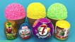 3 Colors Play Foam in Ice Cream Cups LOL Kinder Zuru 5 Yowie PJ Masks Surprise Toys