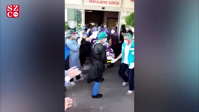 92 yaşında corona virüsü yendi