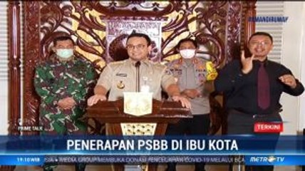 Anies Ancam Cabut Izin Usaha Perusahaan yang Langgar PSBB