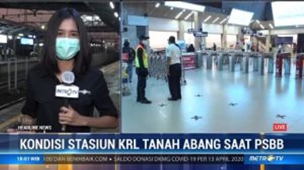 Tak Ada Penumpukan Penumpang di Stasiun Tanah Abang