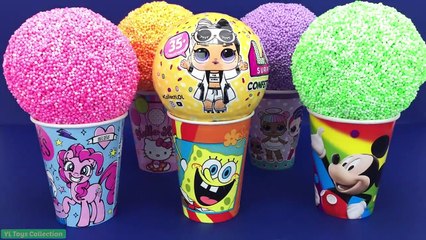 Super Wings Play Foam Ice Cream Cups Surprise I Toy Story LOL Marvel Kinder Surprise Eggs