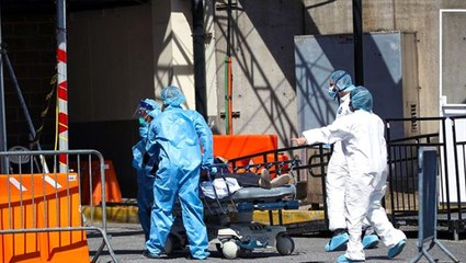 ABD ve İngiltere'de koronavirüs nedeniyle son 24 saatte 2225 kişi hayatını kaybetti