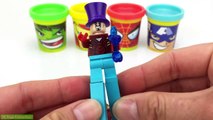Play Doh Marvel Avengers with Iron Man Hulk Captain America Molds I Surprise Toys Lego Fun Fair