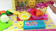 Fun Learning Names of Fruit and Vegetables with Hello Kitty Cooking Playset