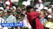 This Day in History: Tiger Woods Wins the Masters Tournament for the First Time