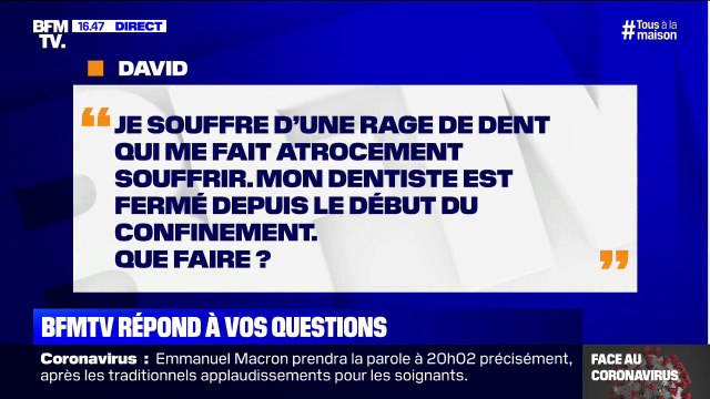 Je souffre d'une rage de dents, mon dentiste est fermé. Que faire ? BFMTV répond à vos questions