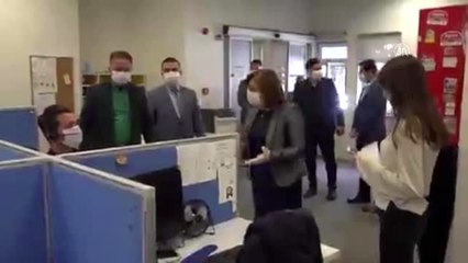 Başkan Şahin'den çağrı hattında güldüren diyalog